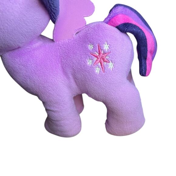 My Little Pony Purple Twilight Sparkle 2016 Hasbro 9” Plush Stuffed Animal - Picture 9 of 10